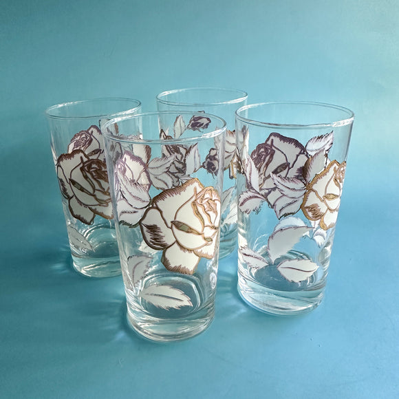 Vintage Rose Glassware