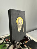 Vintage Emaus Talleres Monasticos Madonna Plaque