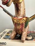 Vintage Balinese Pegasus Folk Art Wood Mobile