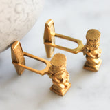Vintage Trader Vic's Tiki Cuff Links