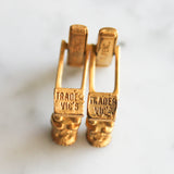 Vintage Trader Vic's Tiki Cuff Links
