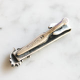 Vintage Unicorn Cufflinks Tie Clip Set