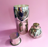 Vintage Towle Penguin Tuxedo Silverplated Cocktail Shaker
