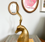 Vintage Brass Kudu Antelope Statue by Karl Springer
