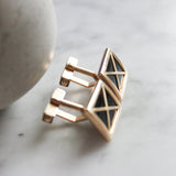 Vintage Swank Art Deco Cufflinks