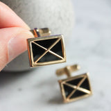 Vintage Swank Art Deco Cufflinks