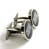 Tequila May Not Fix Your Life But It's Worth a Shot Cufflinks