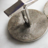 Vintage Sterling Silver Texas State Seal Cufflinks