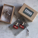 Rocketship Fire Bird 1960s Cufflinks