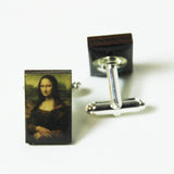 Mona Lisa da Vinci Art Cufflinks