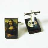 Mona Lisa da Vinci Art Cufflinks