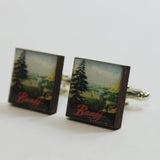 Banff Alberta Cufflinks