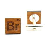 Bromine Barium Cufflinks