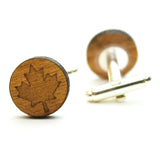 Maple Leaf Cufflinks