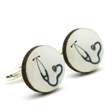 Stethoscope Cufflinks