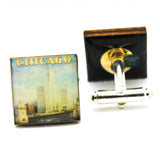 Chicago The Windy City Cufflinks