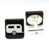 Camper Road Sign Cufflinks