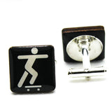 Skateboarder Cufflinks