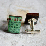 Bingo Card Cufflinks