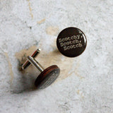 Scotchy Scotch Scotch Cufflinks