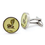 Cobra Snake Cufflinks
