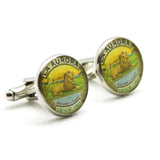 Cigar Label Cufflinks