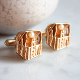 Vintage Hickok Treasure Chest Cufflinks