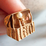 Vintage Hickok Treasure Chest Cufflinks