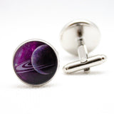 Saturn Planet Cufflinks