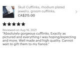 Geometrical Skull Black Steel Lapel Pin