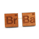 Bromine Barium Cufflinks