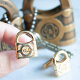 Vintage Yale Padlock Cufflinks