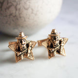 Vintage Western Gunfighter Cufflinks