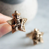 Vintage Western Gunfighter Cufflinks