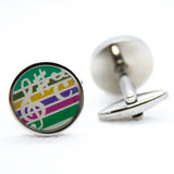 Canada Musical Note Postage Stamp Cufflinks