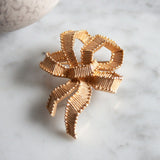 Vintage Trifari Ribbon Brooch