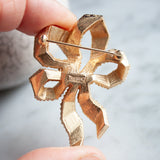 Vintage Trifari Ribbon Brooch