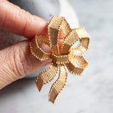 Vintage Trifari Ribbon Brooch