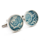 Rhinoceros Cuff Links