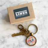 Skull And Crossbones Keychain