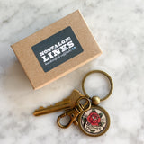 Vintage Sailor Tattoo Keychain