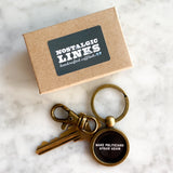 Make Politicians Afraid Again Keychain