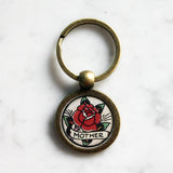 Vintage Sailor Tattoo Keychain