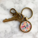 Skull And Crossbones Keychain