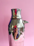 Vintage Towle Penguin Tuxedo Silverplated Cocktail Shaker