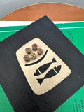 Vintage Talleres Monasticos Loaves & Fishes Wall Plaque
