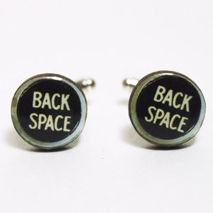 Back Space Typewriter Keys Cufflinks