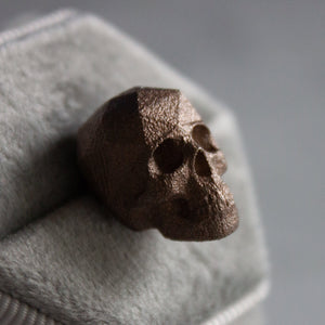 Geometrical Skull Lapel Pin