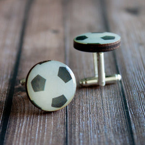 Soccer Ball Cufflinks