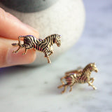 Vintage Hickok Zebra Cufflinks